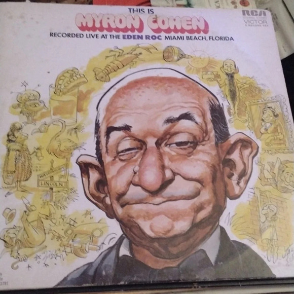 Myron Cohen Double LP - Picture 1 of 2